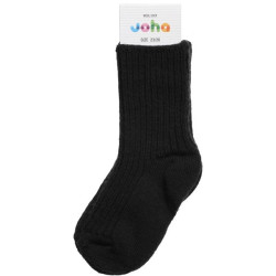 Joha woolen socks 90% wool black