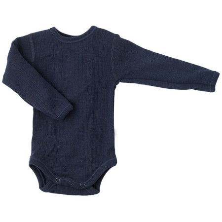 Joha merinowollen romper lange mouw navy (62515)