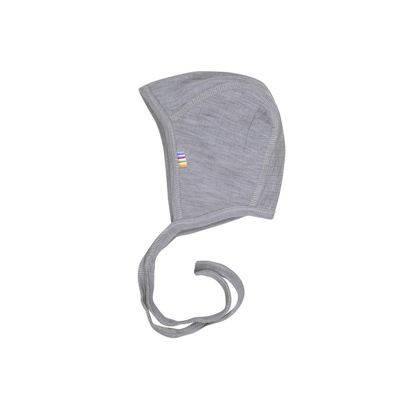 Joha merino woolen bonnet soft grey (96140)