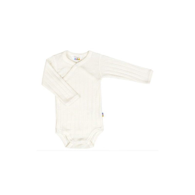 Joha wol/zijde wikkelromper naturel (65520)