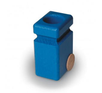 Faguswooden garbage cans blue (20.83)