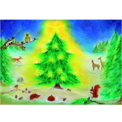 Chrisstmas partyin the forest (Baukje Exler)