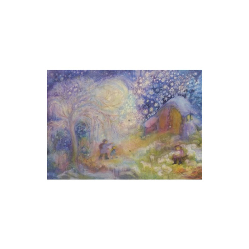 Advent calendar small On the way with the shepherds  (Koconda)