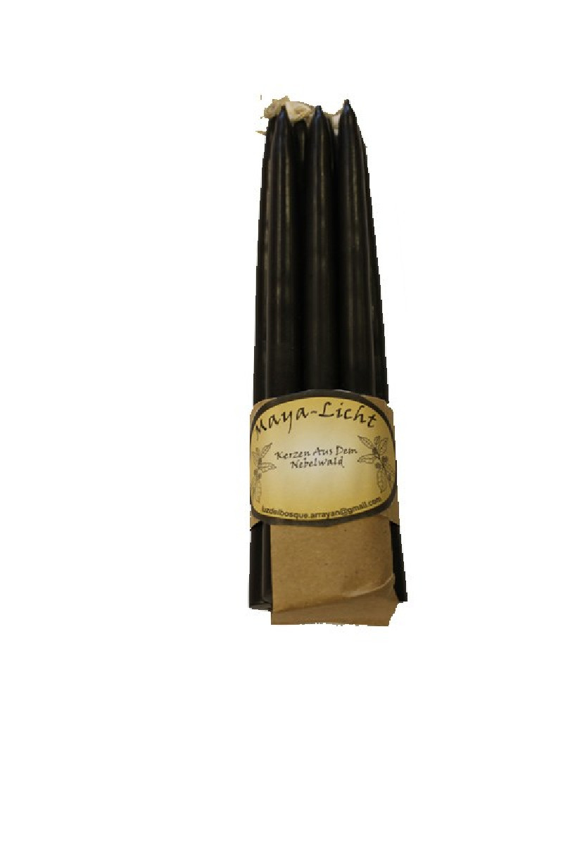 Mayan Light candles Negro (black)
