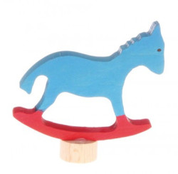 Grimms  traditional figurine  riding horse (3740)