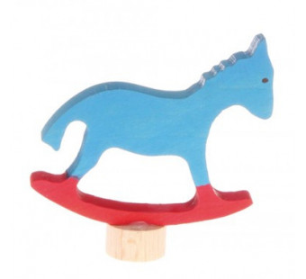 Grimms  traditional figurine  riding horse (3740)
