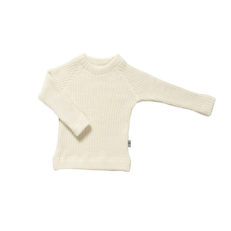 Joha woolen knitted sweater natural (16590)