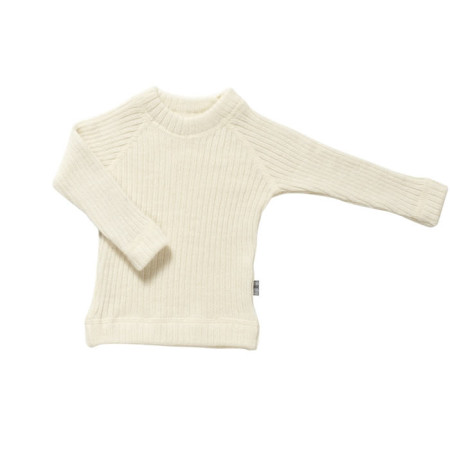 Joha woolen knitted sweater natural (16590)